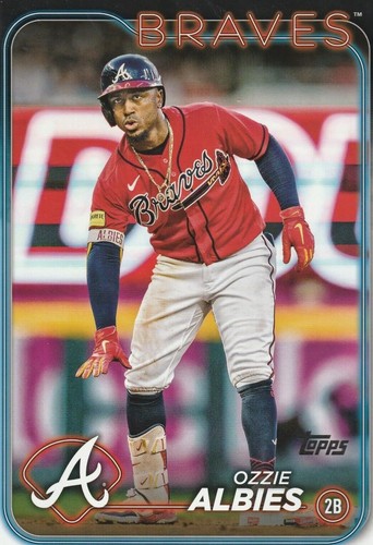 2025 Topps Series 2 Ozzie Albies #364 Atlanta Braves
