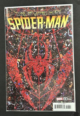 MILES MORALES SPIDERMAN #18 MR GARCIN COLLAGE VARIANT - 300th Issue! 2024 Marvel