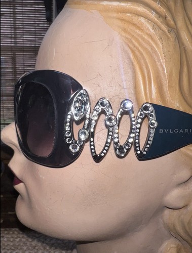BVLGARI ストーン装飾 サングラス 8018-B BVLGARI ストーン装飾 サングラス 8018-B