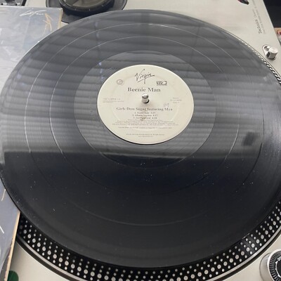 Beenie Man Ft Mya - Girls Dem Sugar Original 2000 Press 12'' PROMO VG+