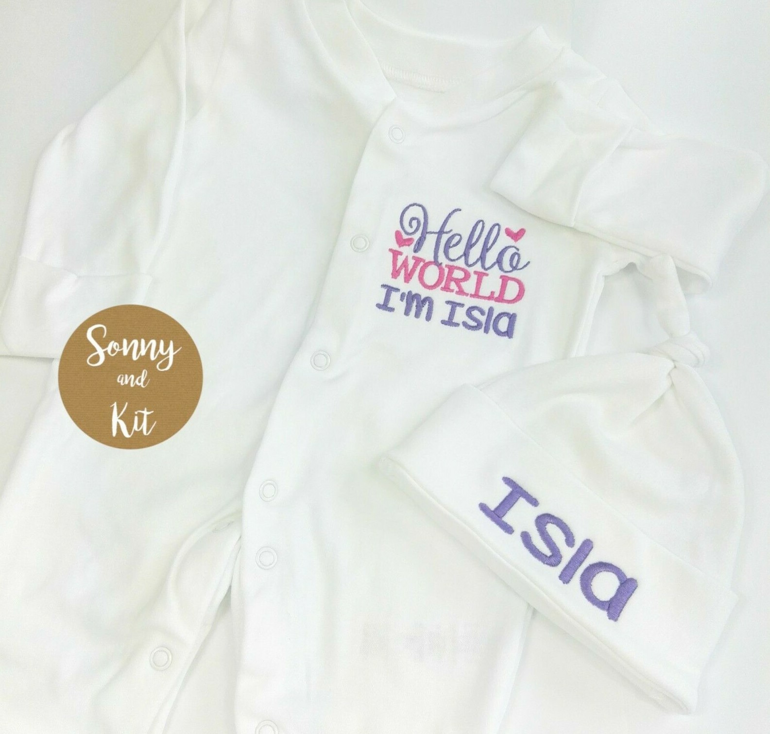 baby girl babygrow sets