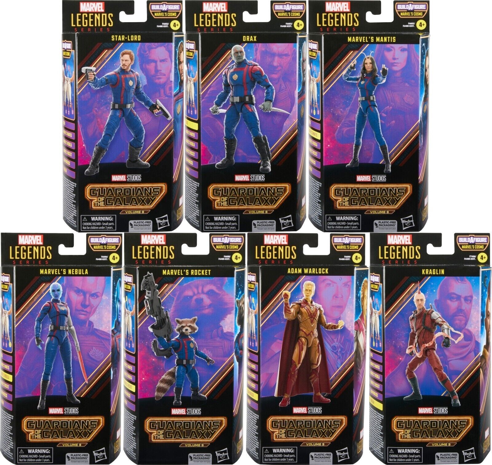 マーベルレジェンド コスモ Marvel Legends Cosmo BAF Action Figure Review - YouTube