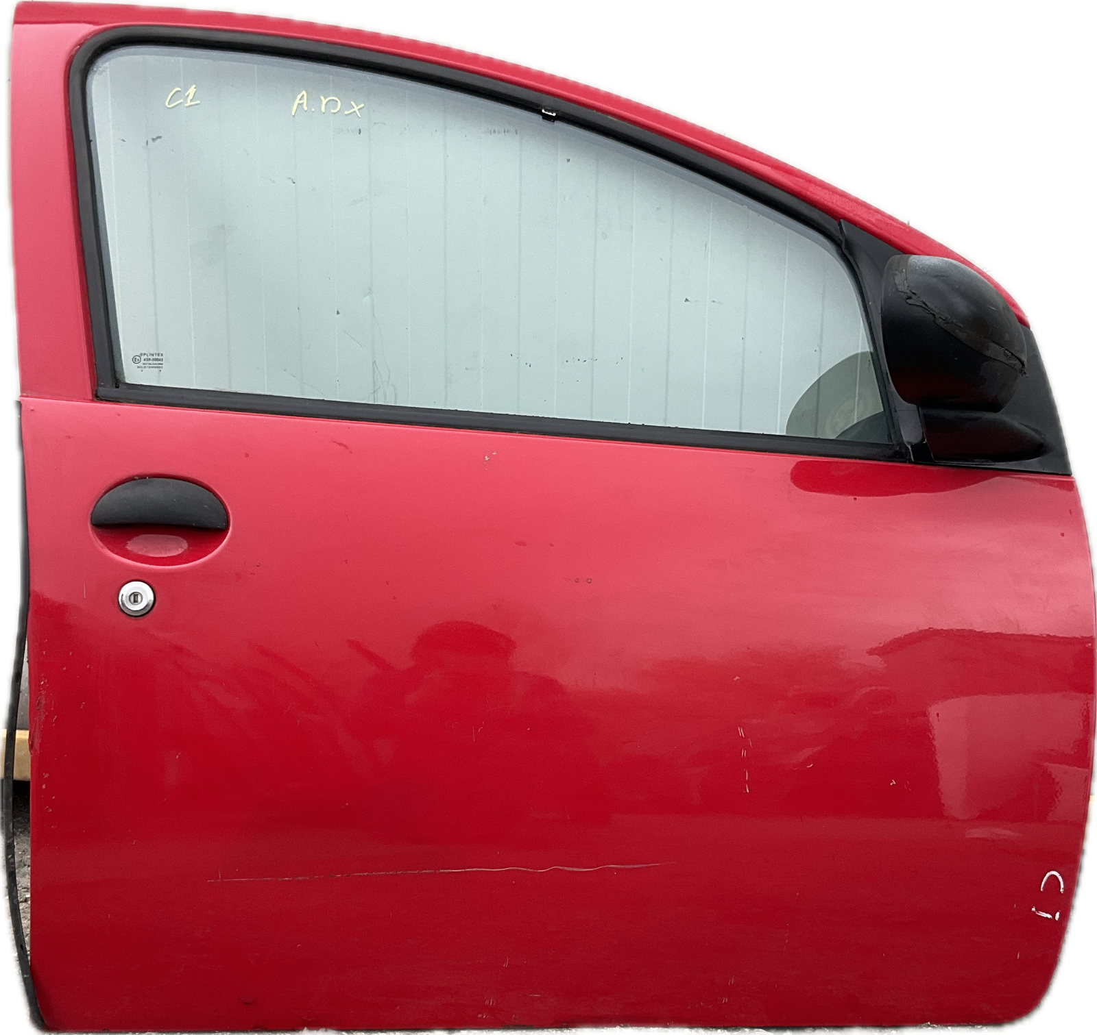Porta Portiera Anteriore Destra ant dx adx per modello: CITROEN C1 2008 rossa