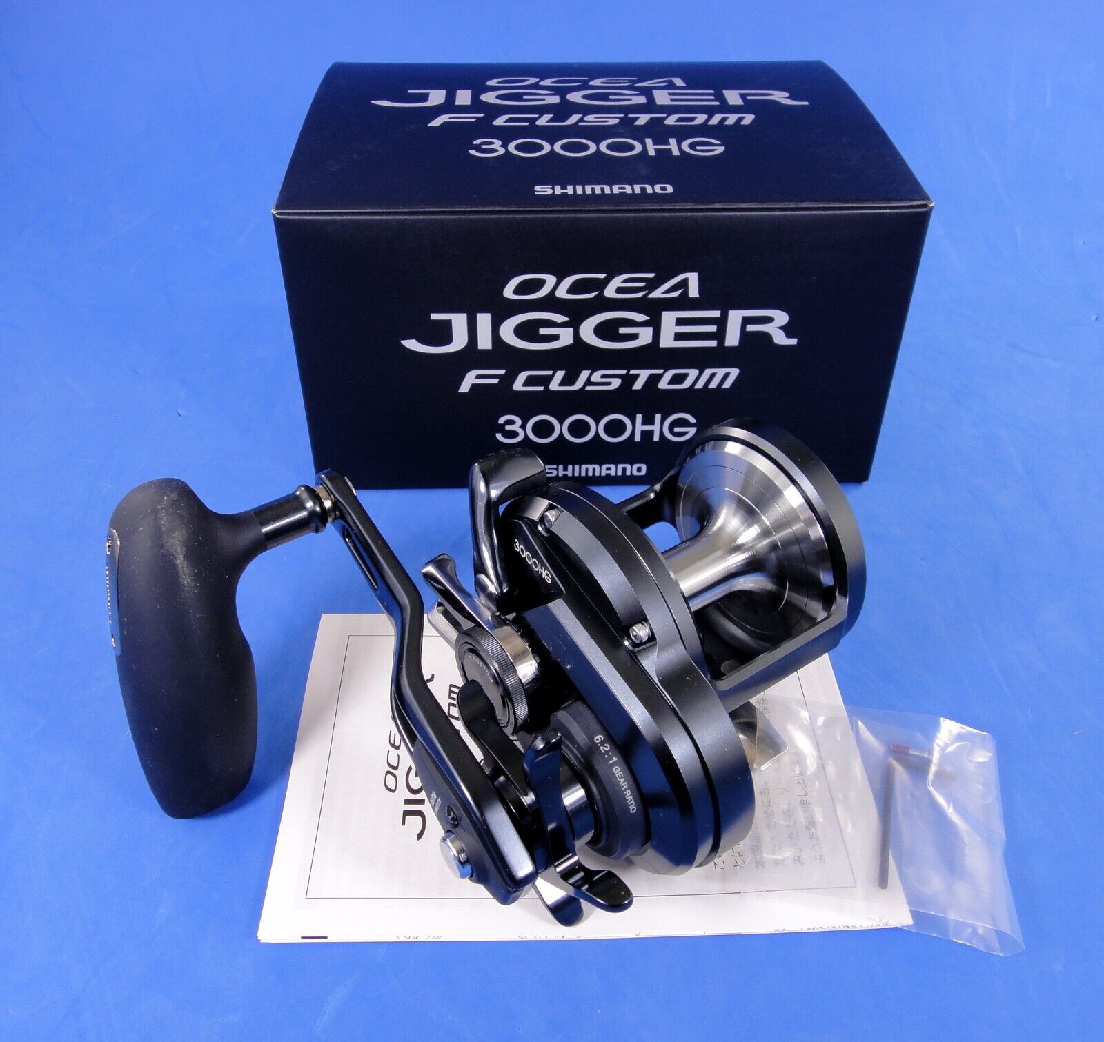 19' SHIMANO OCEA JIGGER F CUSTOM 3000HG 3000 HG REEL *U.S 19' SHIMANO OCEA JIGGER F CUSTOM 3000HG 3000 HG REEL *U.S