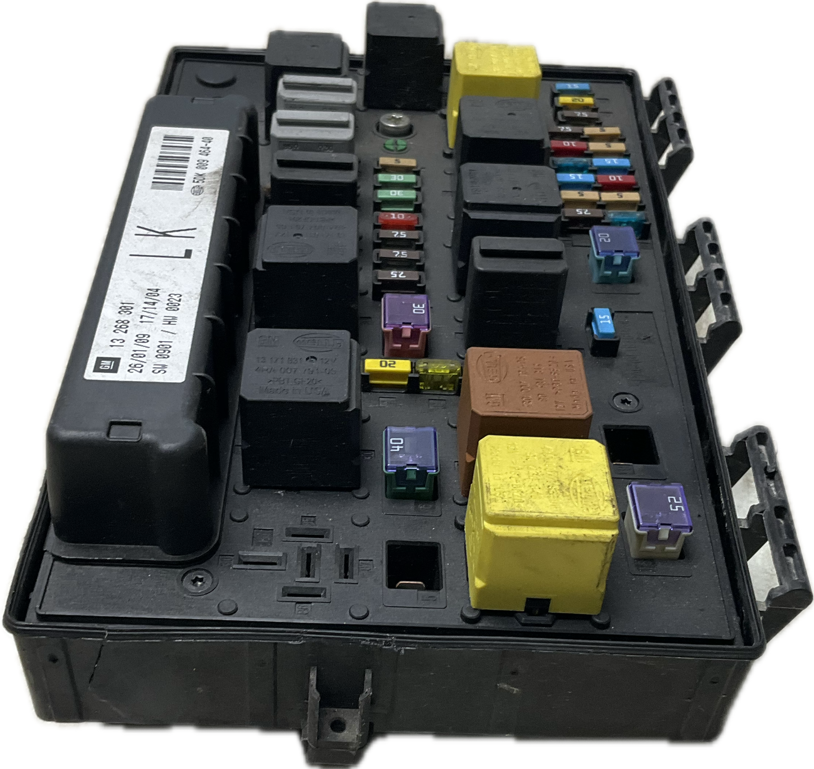 Centralina porta fusibili fusibiliera OPEL ASTRA H anno dal 2004 codice 13268301