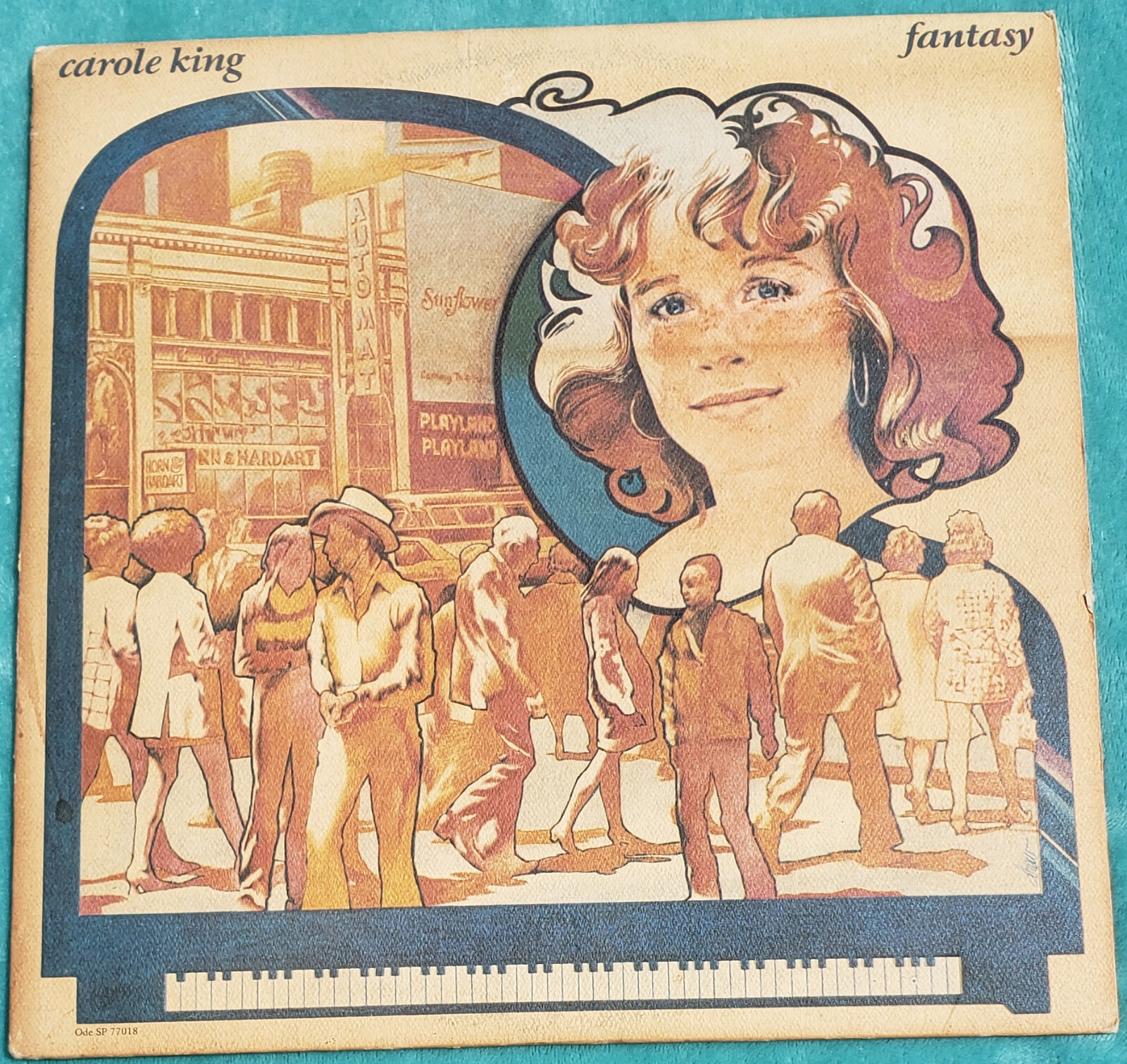 ん Carole King Fantasy LP 1973 Original Vinyl Album - Corazon