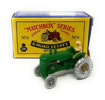 Matchbox Originals No 4 Massey Harris Tractor green China