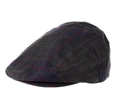 Barbour Men's Tartan Wax Flat Cap MHA0636TN11 Color Classic Tartan