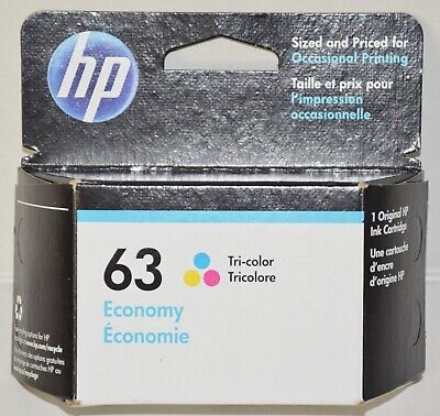 Genuine HP 63 Tri-Color Ink Cartridge