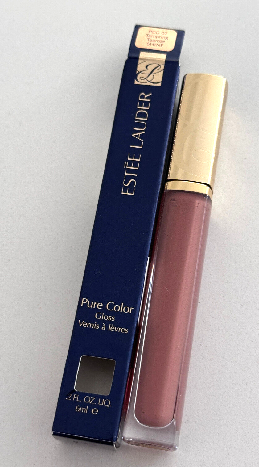 Estee Lauder Pure Color Gloss TEMPTING TEAROSE Shine | eBay