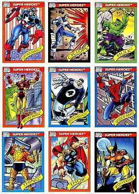 1990 Marvel Universe Pick a card & Complete Your Set