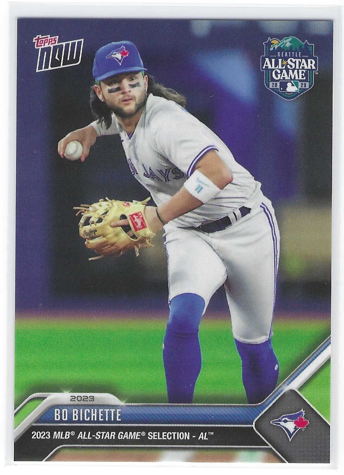 MLBカード　bo bichette auto MLB - Bo Bichette Green Wave Ref 26/99 Rookie Auto