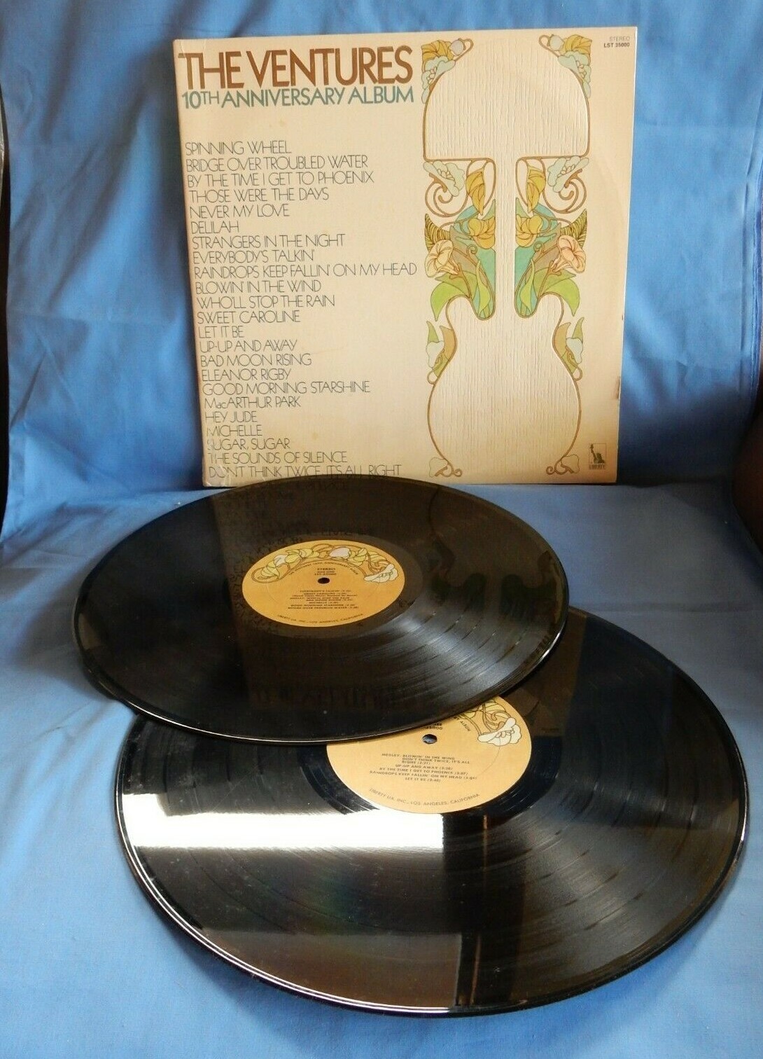 The Ventures 10th Anniversary Album Gatefold Double Vinyl LP