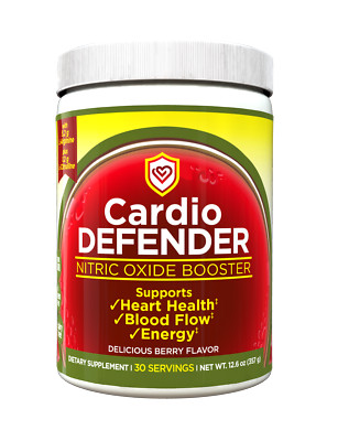 Cardio Defender - L-Arginine Powder Supports Cardio Health, Cholesterol & More