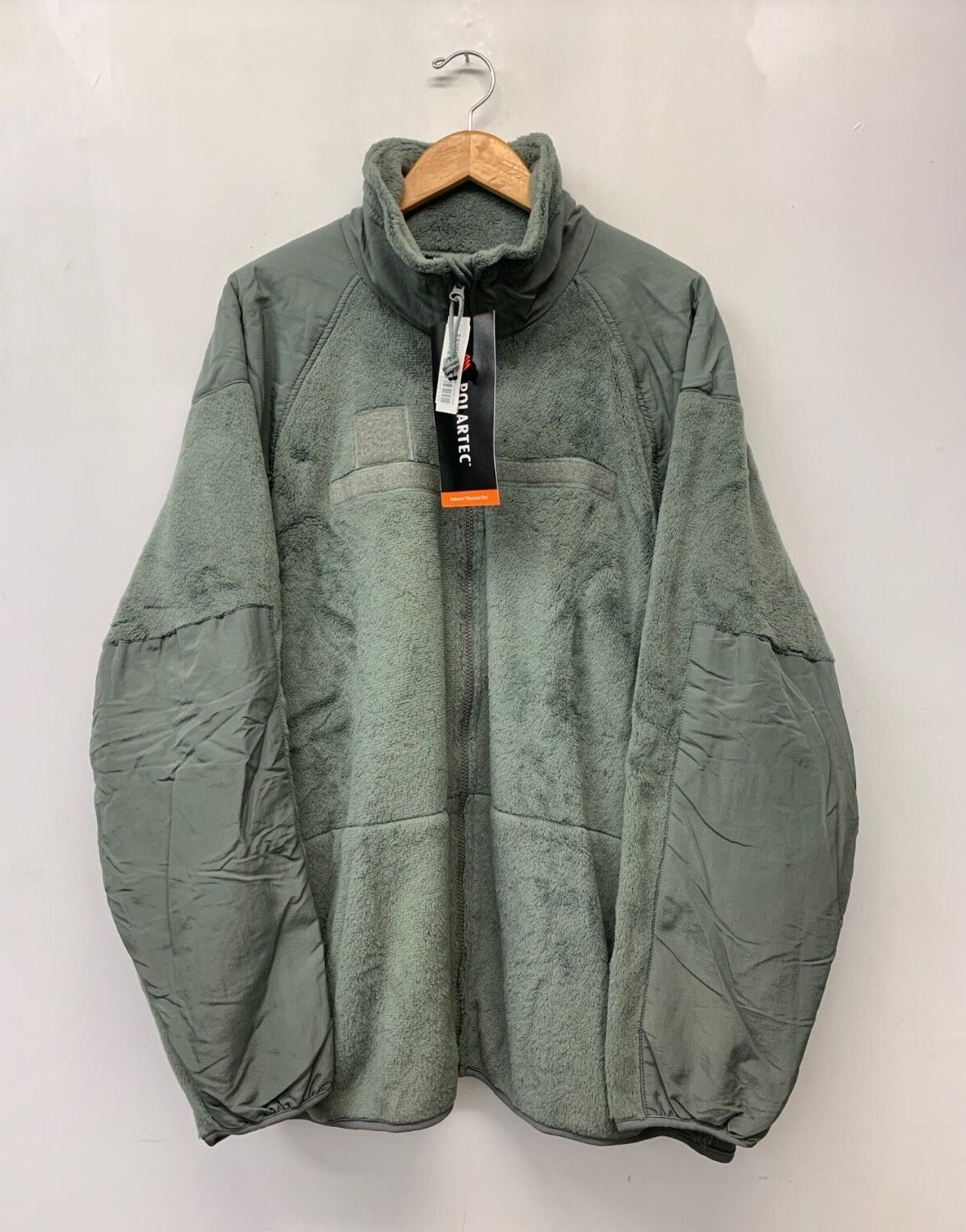 NOS ECWCS Level 3 Fleece Jacket, Foliage Green, Size L, XL