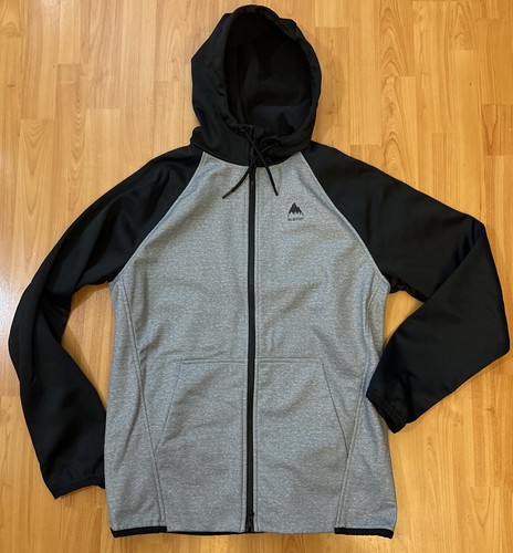 バートン Crown Weatherproof Full-Zip Fleece Burton Men's Crown Weatherproof Full-Zip Fleece, Gray