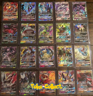 Pokemon Card Lot 10 Holo Pack 3 Guaranteed Gx Full Art
