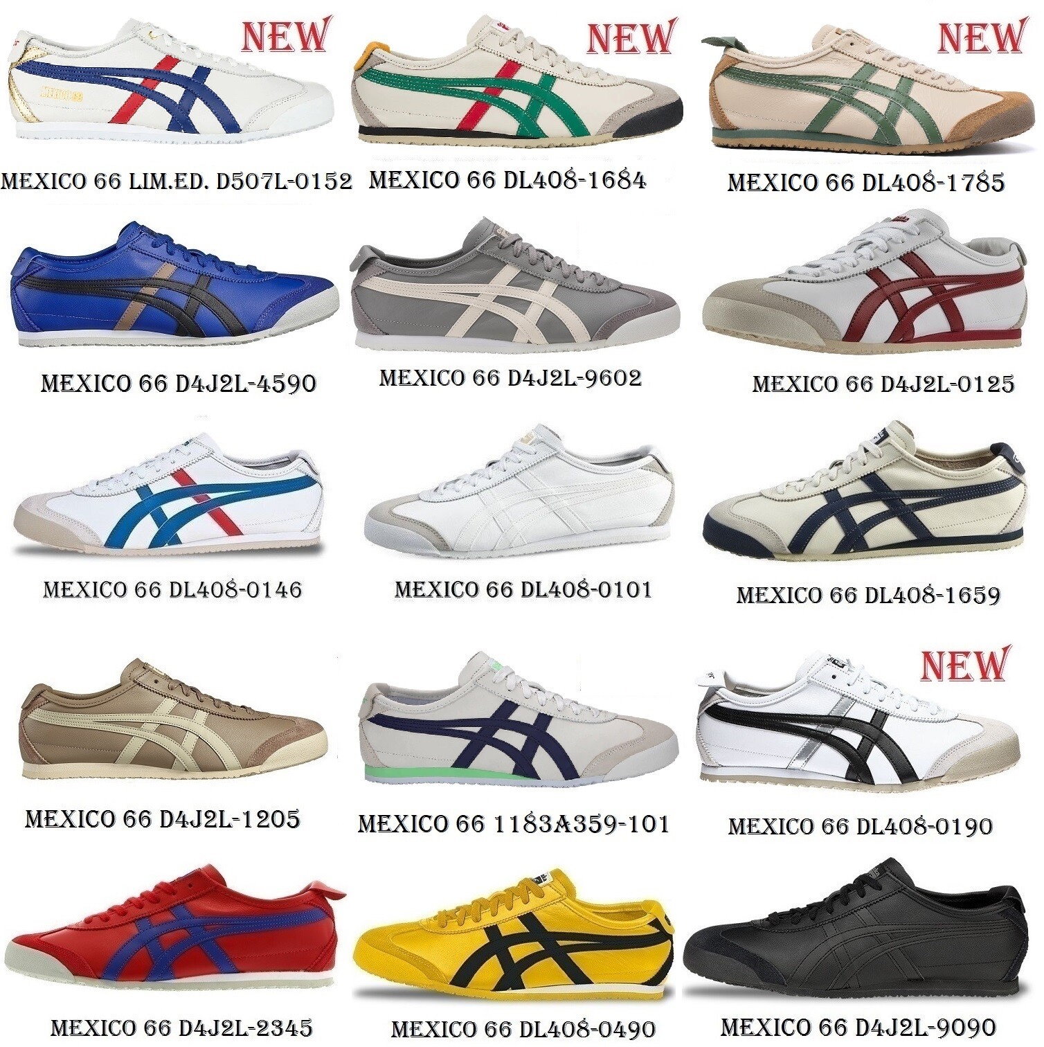 Asics Onitsuka Tiger Mexico 66 Shoes Yellow Black Hl2 0490 Retro Sneaker 13 For Sale Ebay