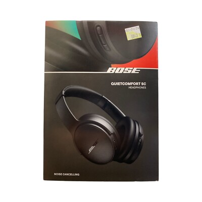 * Открытая коробка * Беспроводные Bluetooth-наушники Bose QuietComfort с шумоподавлением
