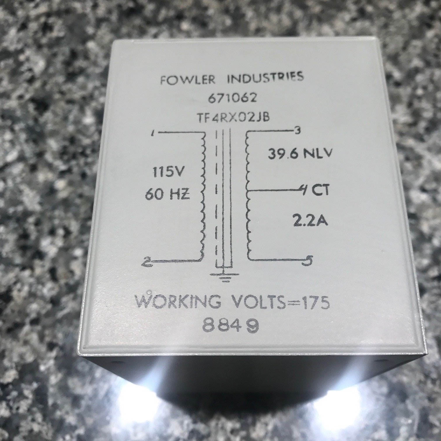 Fowler Industries Small Transformer for Ham Radio