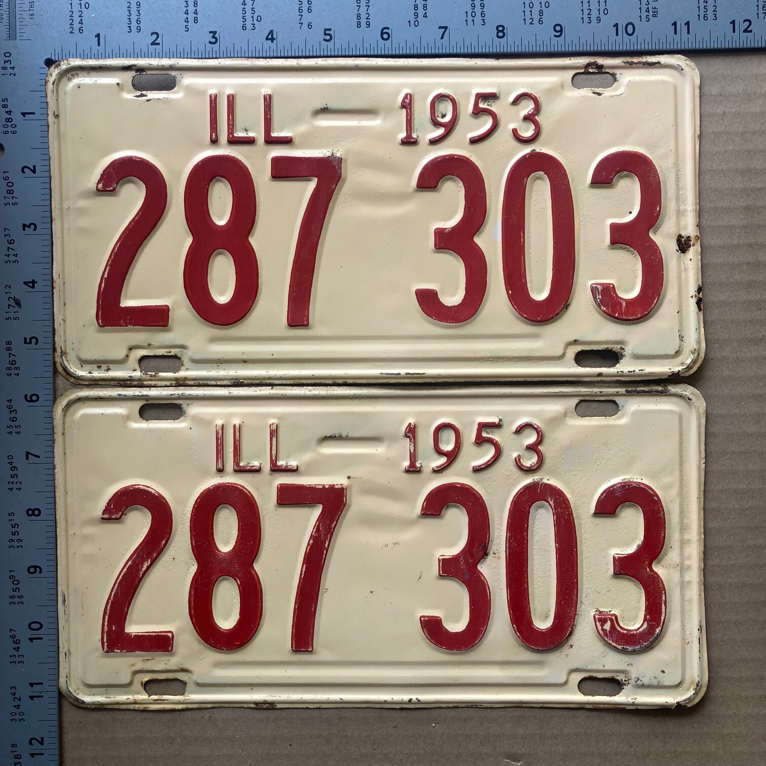 State Of Illinois License Plate Renewal Notice - yy61v56
