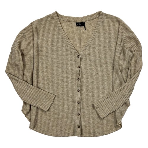 トップス UNIVERSAL PRODUCTS YAAH WAFFLE CARDIGAN UNIVERSAL PRODUCTS 【ユニバーサルプロダクツ】YAAH WAFFLE