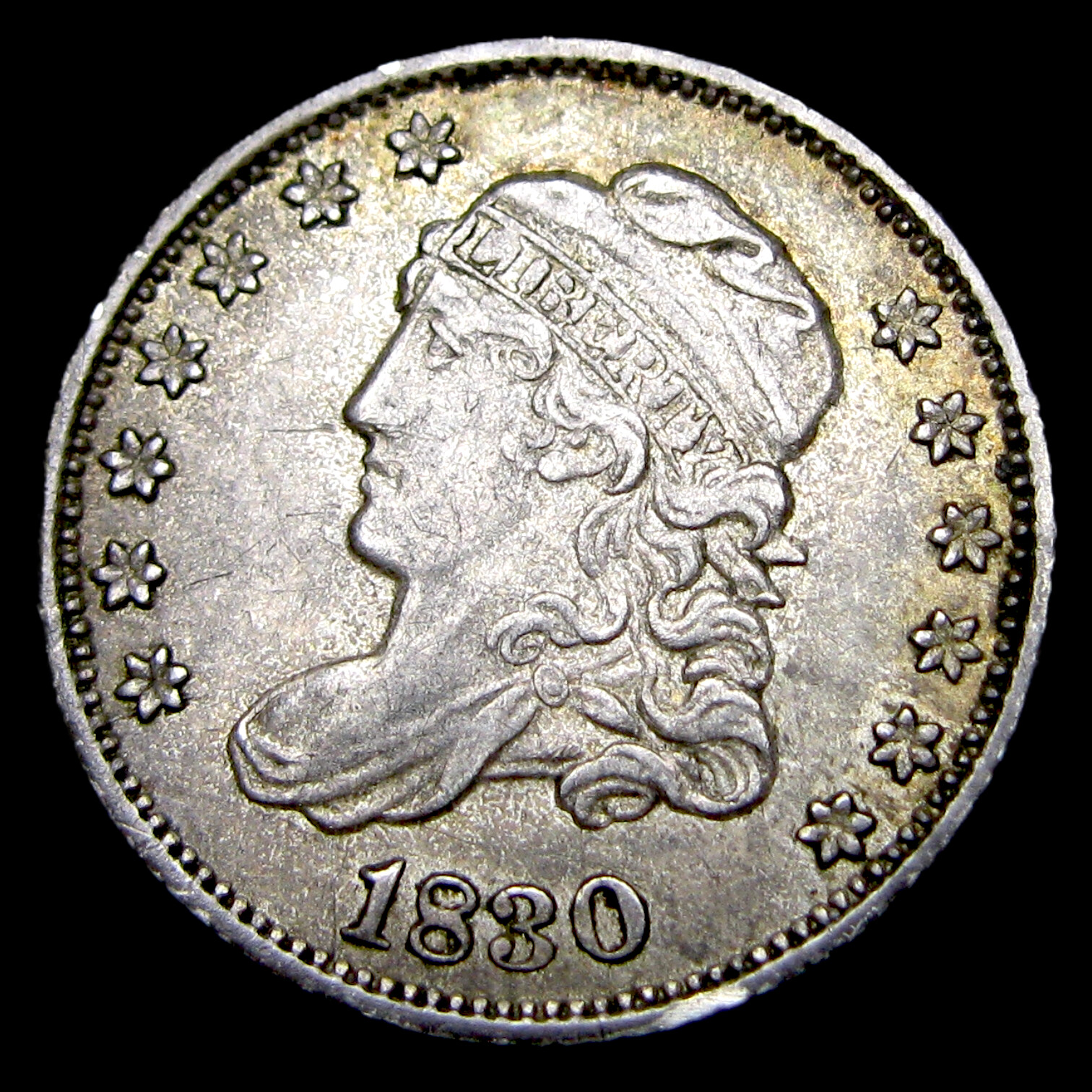 1830 Capped Bust Half Dime ---- Stunning Condition Type Coin