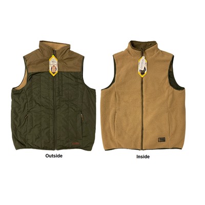 

Мужской двусторонний жилет Free Country Alpine Outdoor (темно-оливковый, Dark olive