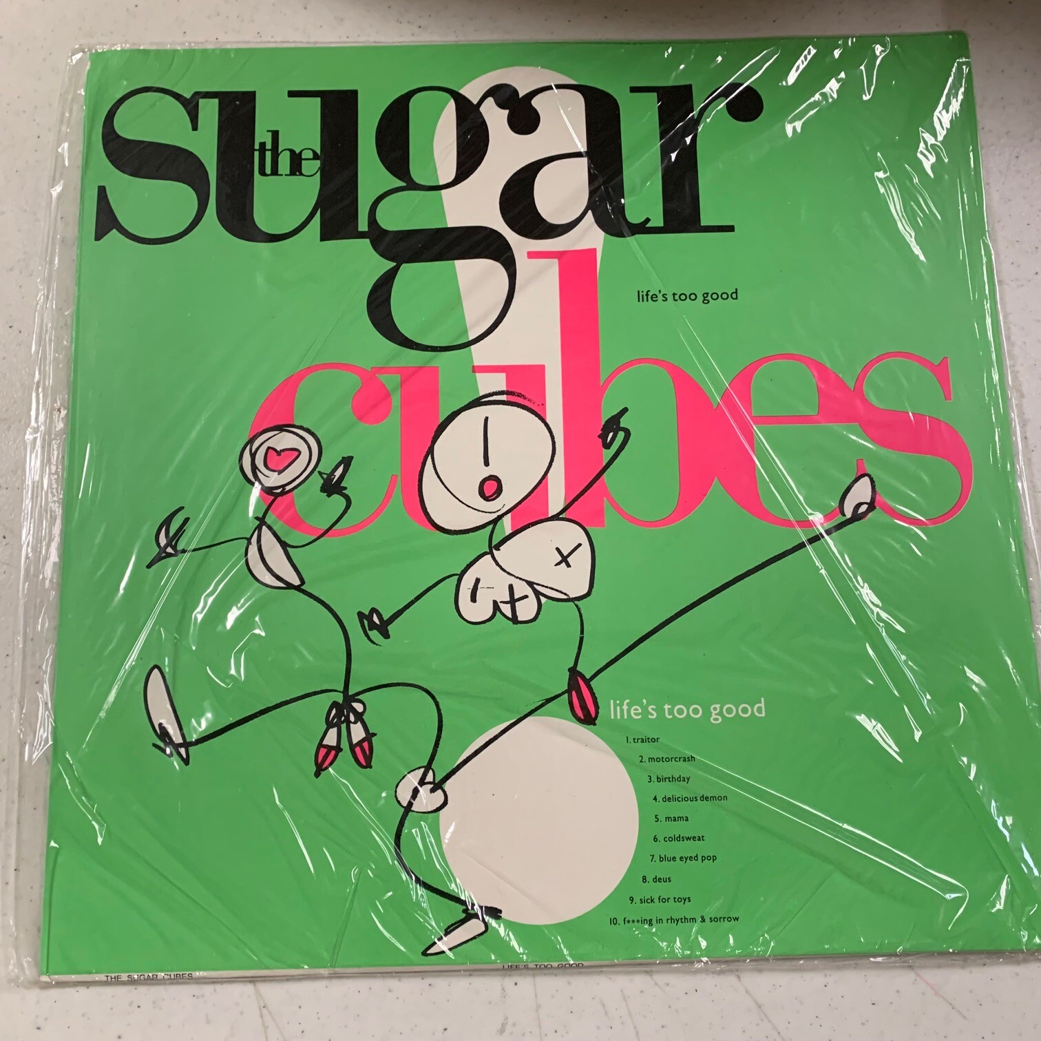 SUGARCUBES Life's Too Good - NEW LP VINYL SEALED - 1990