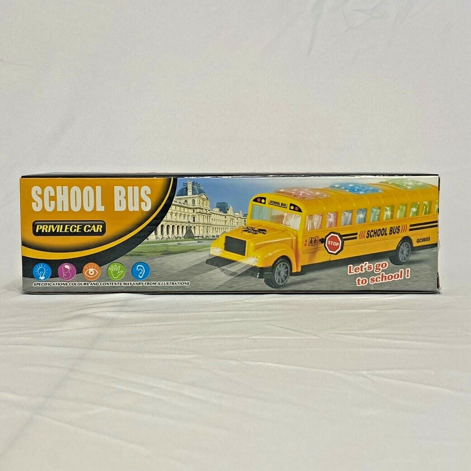 Yellow School Bus, Privilege car, Let's go to School