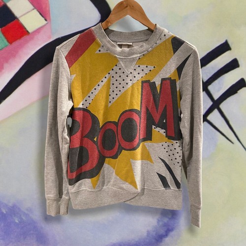 Phillip Lim Boom Sweater Gray Sweatshirt Womens Size Small
