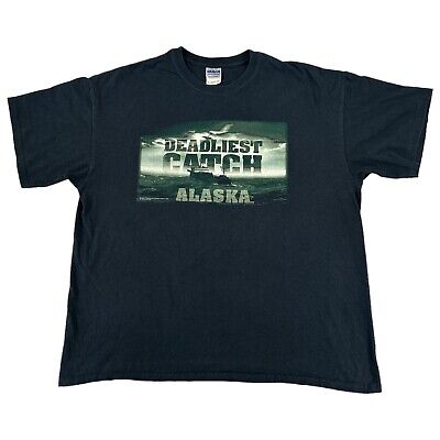 Deadliest Catch Alaska T Shirt TV Series 2010 Mens Size XL Discovery Channel