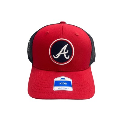 

Оригинальная детская бейсболка с логотипом Atlanta Braves (красный/темно-синий), Navy/red