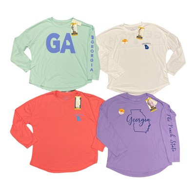 

Женская влагоотводящая рубашка с длинным рукавом State of Mine Georgia с защитой от ультрафиолета