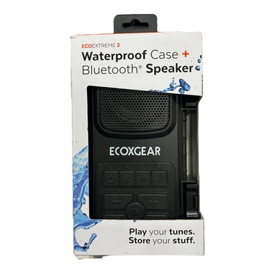 Водонепроницаемый чехол EcoXGear Extreme 2 и Bluetooth-динамик, черный