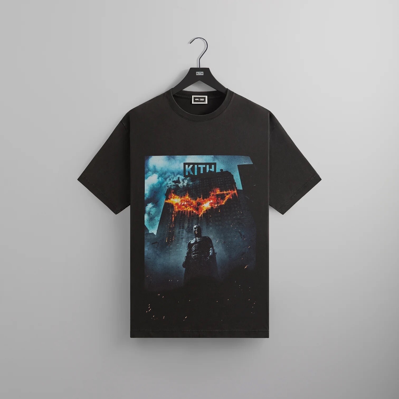 アイドル Kith x Batman Thugs Vintage Tee Black Kith x Batman Thugs Vintage Tee Black Men's - FW24 - US
