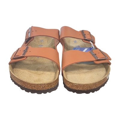 *No Box* Мужские и женские кожаные стельки Arizona с двумя ремешками Birkenstock Soft Footbed