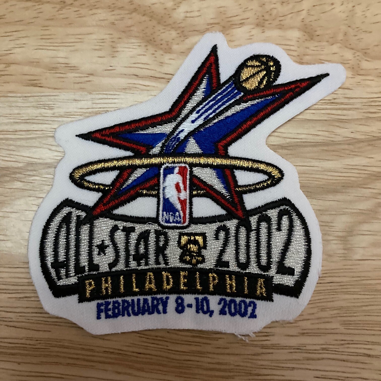 2002 NBA ALL-STAR GAME Philadelphia Embroidered 4