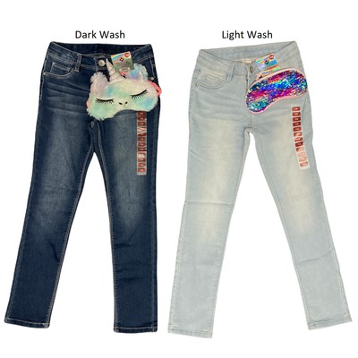 

Джинсы My Favorite Knit Denim от Members Mark Girl с маской для сна