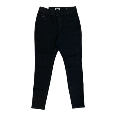 

Женские узкие брюки Nine West Yoga Stretch Heidi Pull On со средней посадкой, черные, Черный