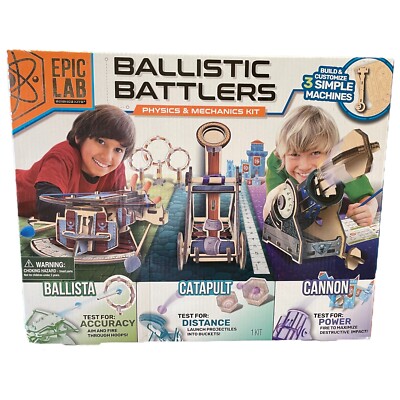 Набор для физики и механики Epic Lab Ballistic Battlers STEM