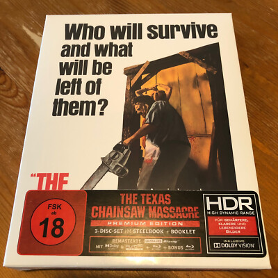 The Texas Chainsaw Massacre [Turbine 4K UHD + Blu-ray] (Hooper, 1974) Steelbook