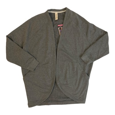 

Женская накидка на подол с тюльпаном Hue Relaxed Fit внутри/снаружи (темно-серый вереск,, Dark grey heather