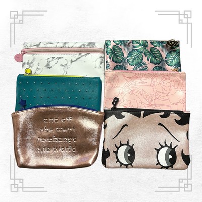 Ipsy Make-Up Bag X 6 and 3 Sealed Make Up Lot (Set B)