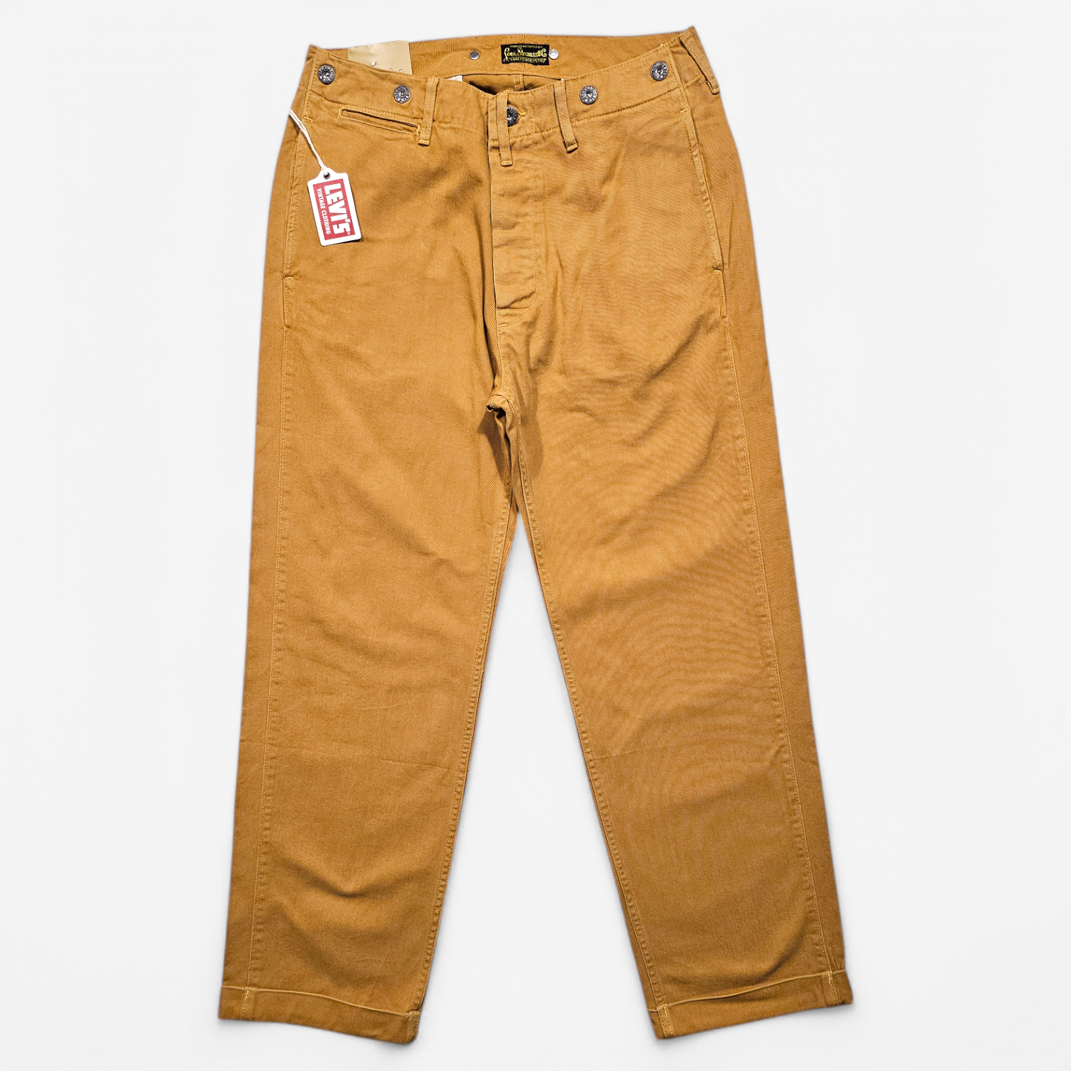 NWT LVC Levi's Vintage Clothing 1920's Born Brown Chinos W31L29 | eBay