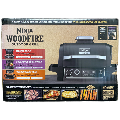Ninja Woodfire Outdoor 7-in-1 Outdoor Grill/Smoker, OG705A