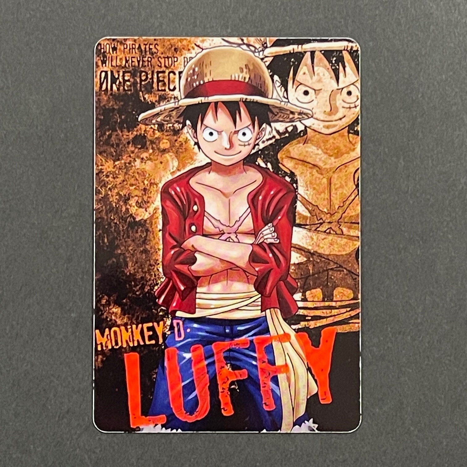 06M08 Luffy One Piece Memorial Log Japanese Card Bandai 2012 06M08 Luffy One Piece Memorial Log Japanese Card Bandai 2012