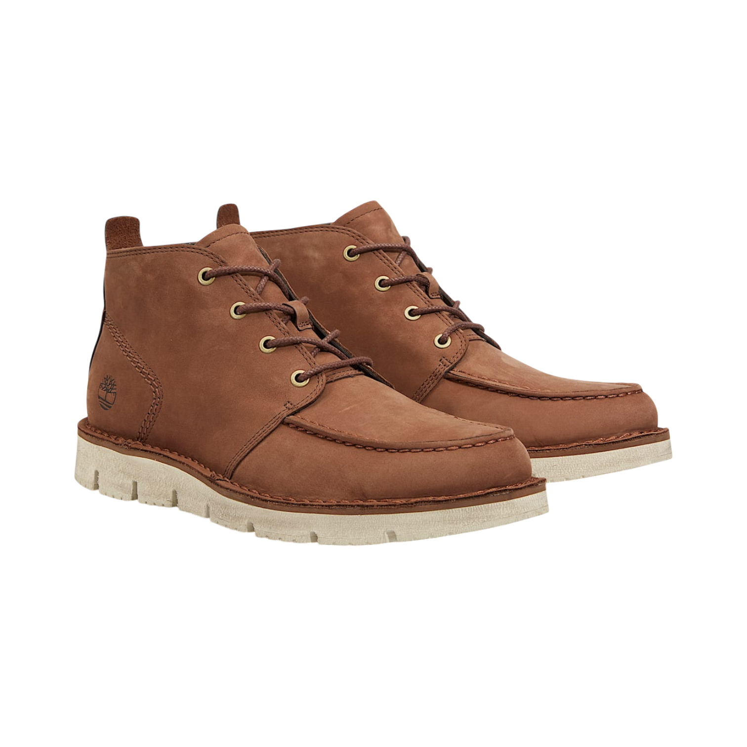 Mens Timberland Westmore Moc Toe Chukka Boot - Md Brown