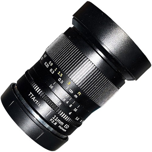 TTArtisan 11mm F2.8 Full Frame Ultra Fisheye Lens E Mount