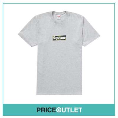 Supreme - Box Logo Tee (FW23) Ash Grey - Size S | eBay UK